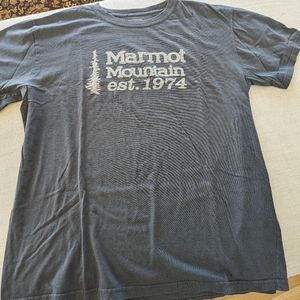 Men's Marmot tee shirt